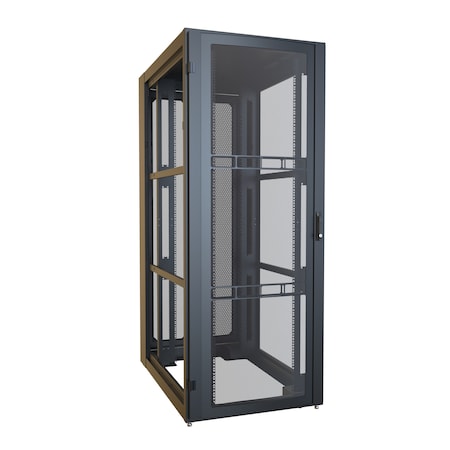 Hammond 42U 31.5W 48D BLK DATA CABINET H13142U48BK